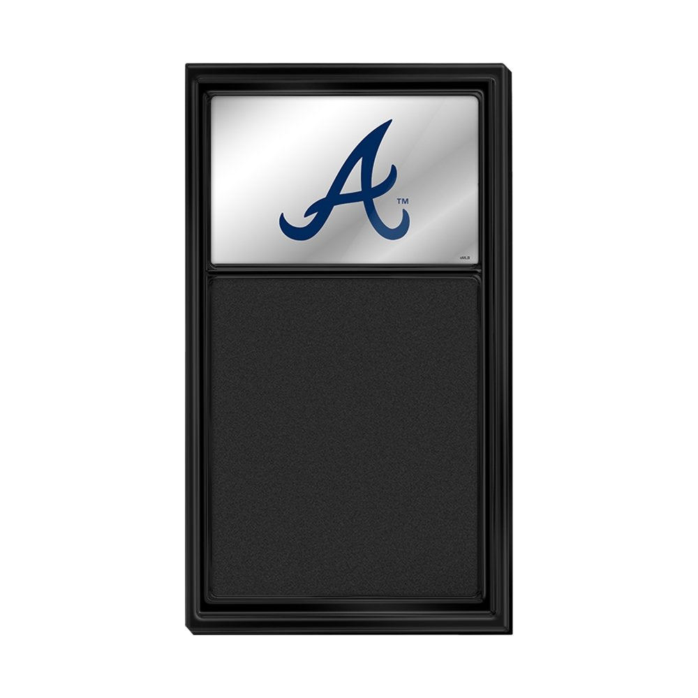 Atlanta Braves: Logo - Mirrored Chalk Note Board - The Fan-Brand
