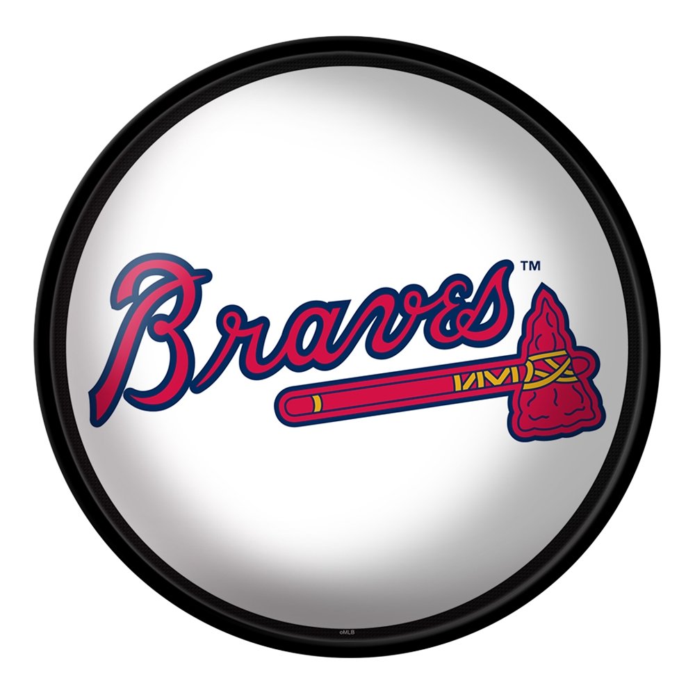 Atlanta Braves: Logo - Modern Disc Wall Sign - The Fan-Brand