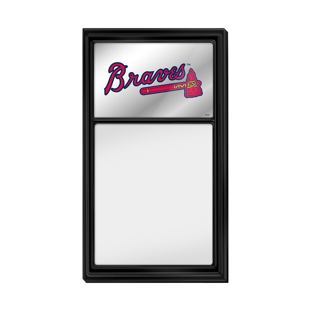 Atlanta Braves: Mirrored Chalk Note Board - The Fan-Brand