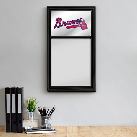 Atlanta Braves: Mirrored Chalk Note Board - The Fan-Brand