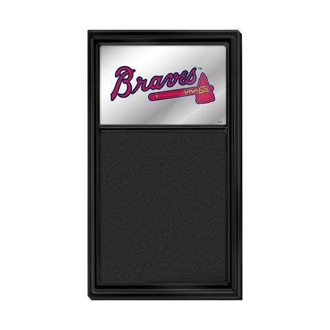 Atlanta Braves: Mirrored Chalk Note Board - The Fan-Brand