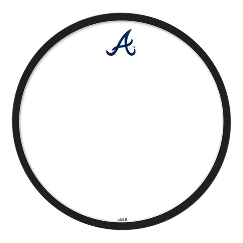 Atlanta Braves: Modern Disc Dry Erase Wall Sign - The Fan-Brand