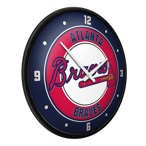 Atlanta Braves: Modern Disc Wall Clock - The Fan-Brand