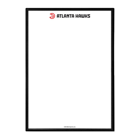 Atlanta Hawks: Framed Dry Erase Wall Sign - The Fan-Brand