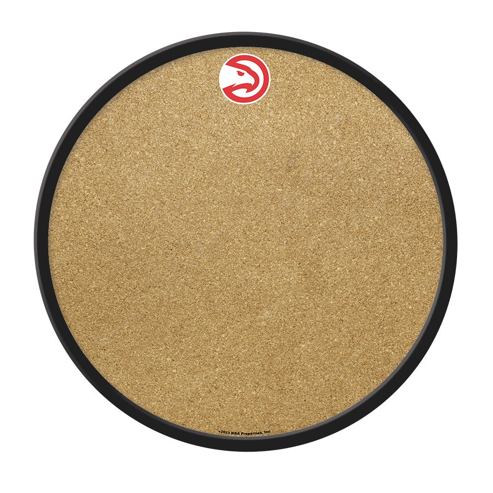 Atlanta Hawks: Modern Disc Cork Board - The Fan-Brand