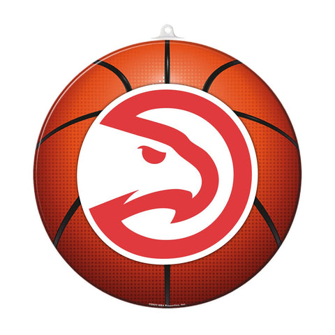 Atlanta Hawks: Sun Catcher Ornament 4- Pack - The Fan-Brand