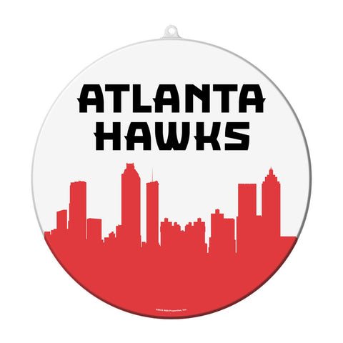 Atlanta Hawks: Sun Catcher Ornament 4- Pack - The Fan-Brand