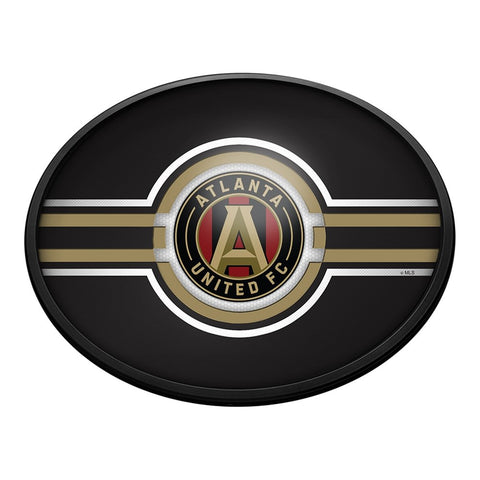 Atlanta United: Oval Slimline Lighted Wall Sign - The Fan-Brand