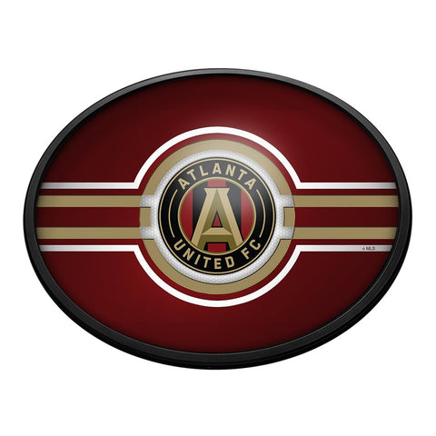 Atlanta United: Oval Slimline Lighted Wall Sign - The Fan-Brand