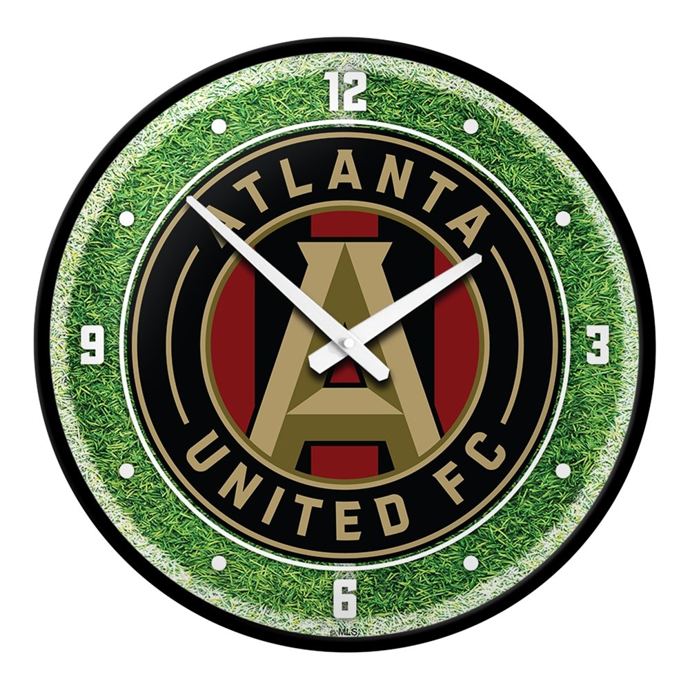 Atlanta United: Pitch - Modern Disc Wall Clock - The Fan-Brand