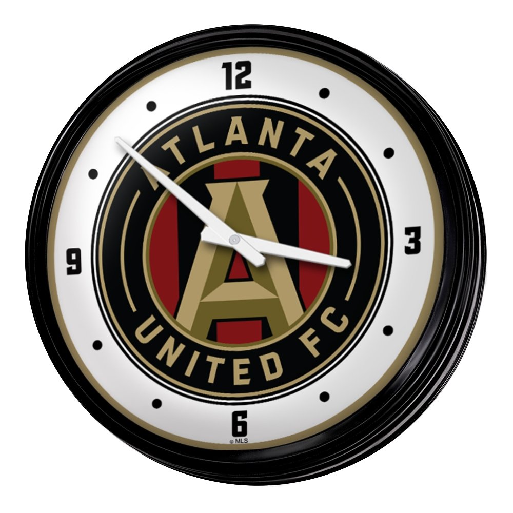 Clock Atlanta MLS Retro Lighted Clocks - The Fan-Brand