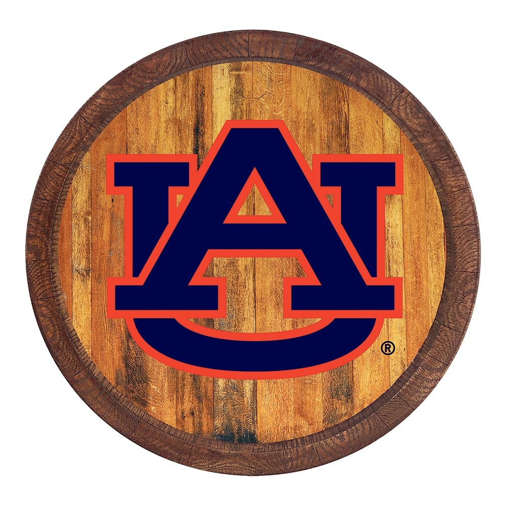 Auburn Tigers: Logo - Framed Mirrored Wall Sign - The Fan-Brand