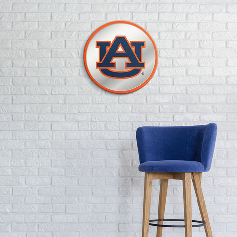 Auburn Tigers: Modern Disc Mirrored Wall Sign - The Fan-Brand