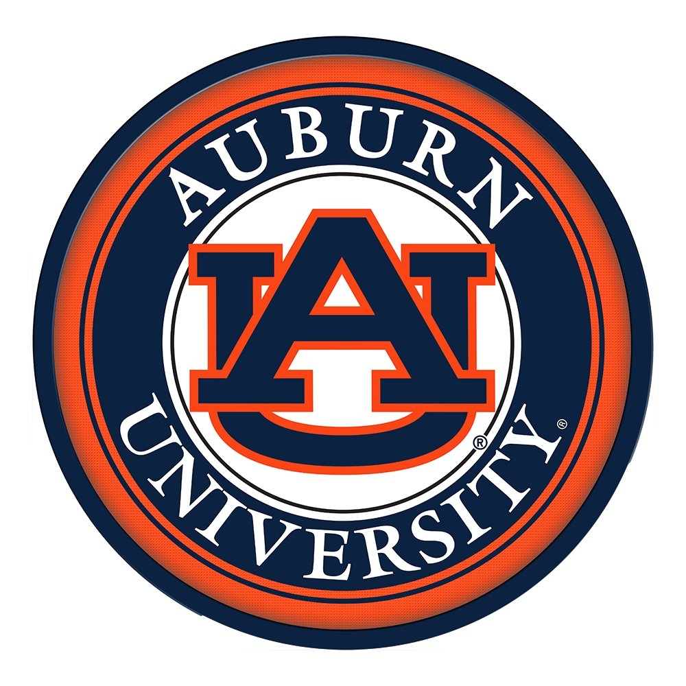 Auburn Tigers: Modern Disc Wall Sign - The Fan-Brand