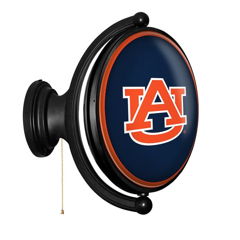 Auburn Tigers: Original Oval Rotating Lighted Wall Sign - The Fan-Brand