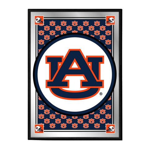 Auburn Tigers: Team Spirit- Framed Mirrored Wall Sign - The Fan-Brand