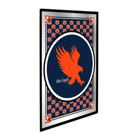 Auburn Tigers: Team Spirit- Framed Mirrored Wall Sign - The Fan-Brand