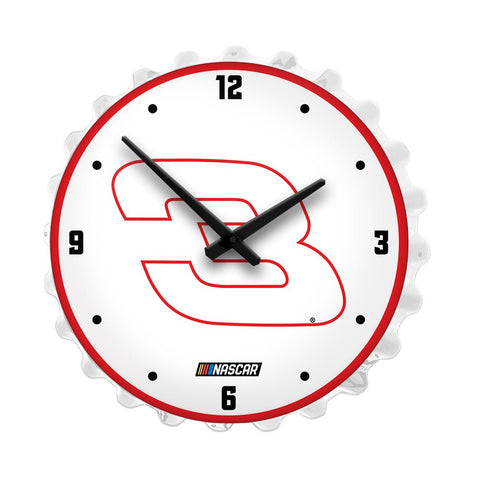 Austin Dillon: Bottle Cap Lighted Wall Clock - The Fan-Brand