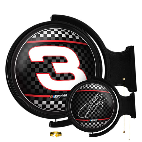 Austin Dillon: Original Round Rotating Lighted Wall Sign - The Fan-Brand