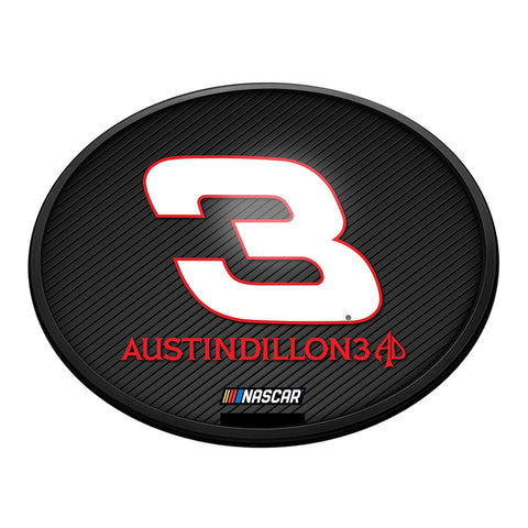 Austin Dillon: Oval Slimline Lighted Wall Sign - The Fan-Brand