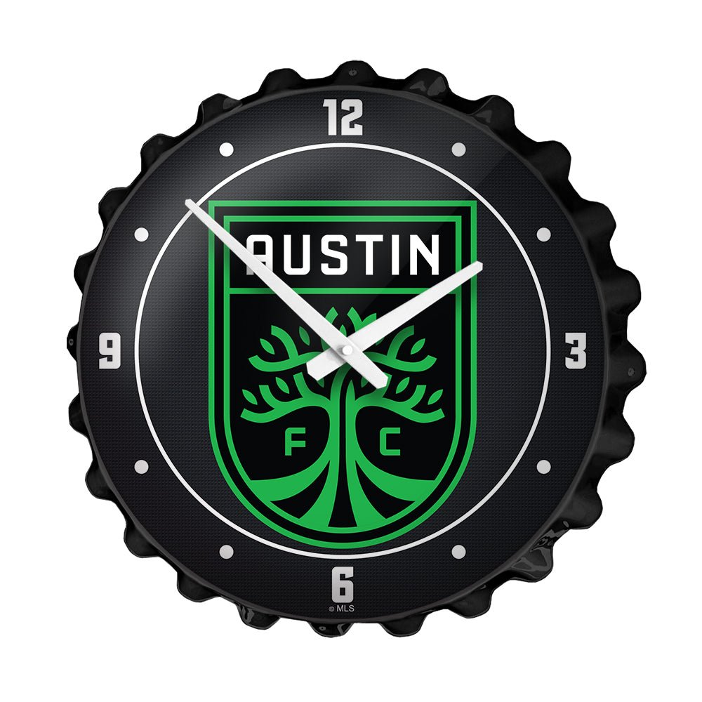 Austin FC: Bottle Cap Wall Clock - The Fan-Brand
