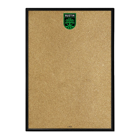 Austin FC: Framed Cork Board Wall Sign - The Fan-Brand