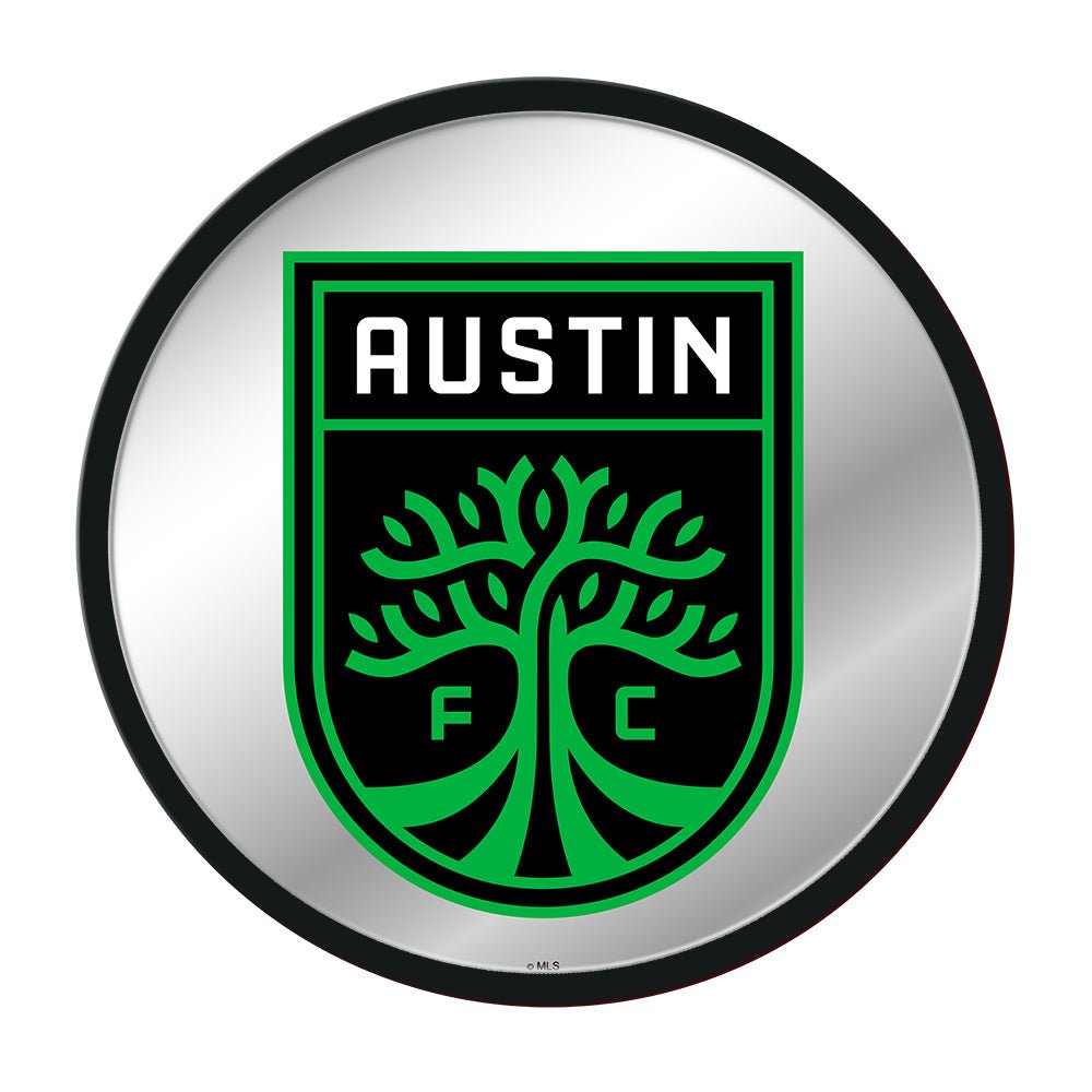 Austin FC: Modern Disc Mirrored Wall Sign - The Fan-Brand