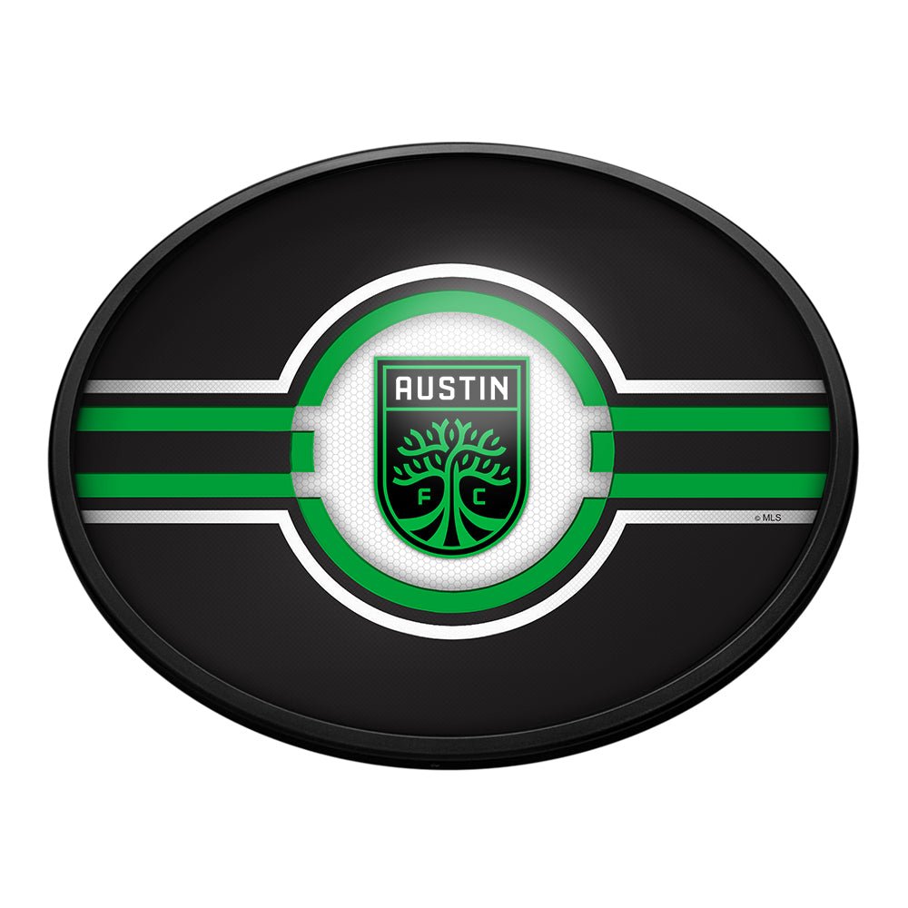 Austin FC: Oval Slimline Lighted Wall Sign - The Fan-Brand