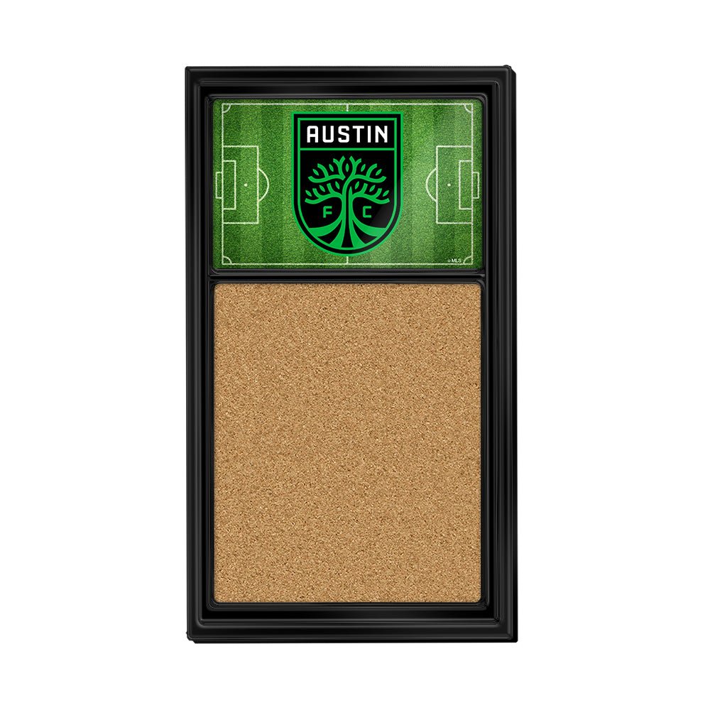 Austin FC: Pitch - Cork Note Board - The Fan-Brand