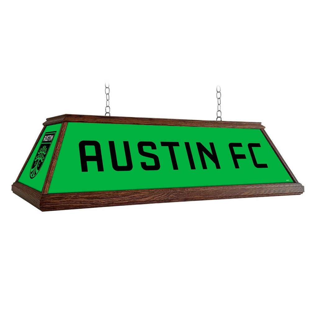 Austin FC: Premium Wood Pool Table Light - The Fan-Brand