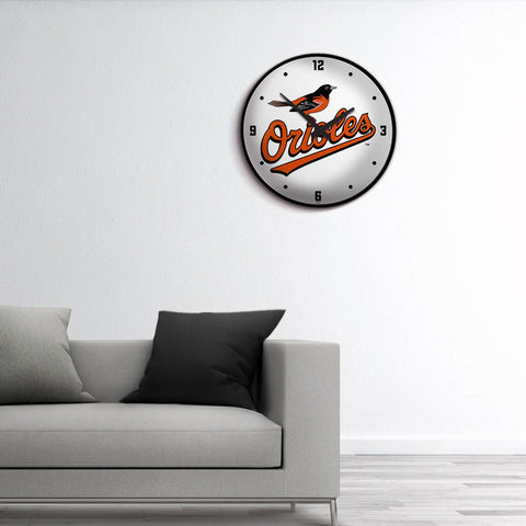 Baltimore Orioles: Alternate Logo - Modern Disc Wall Clock - The Fan-Brand