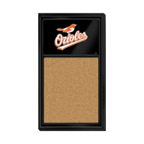 Baltimore Orioles: Cork Note Board - The Fan-Brand