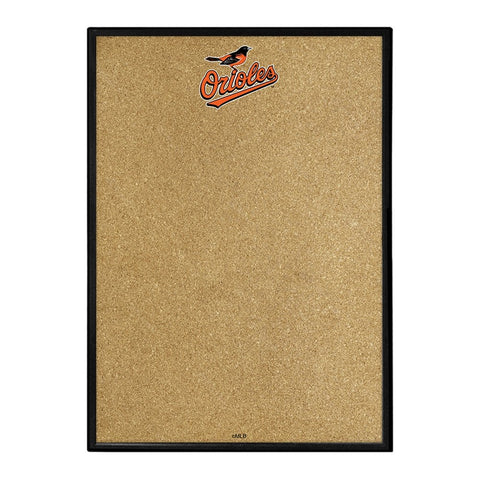 Baltimore Orioles: Framed Corkboard - The Fan-Brand
