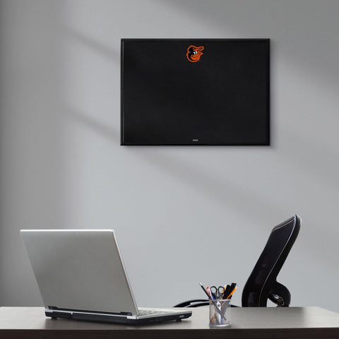 Baltimore Orioles: Logo - Framed Chalkboard - The Fan-Brand