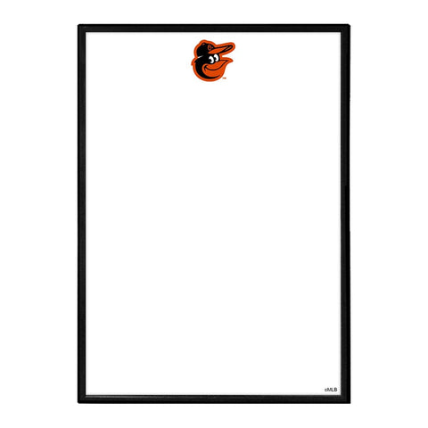 Baltimore Orioles: Logo - Framed Dry Erase Wall Sign - The Fan-Brand
