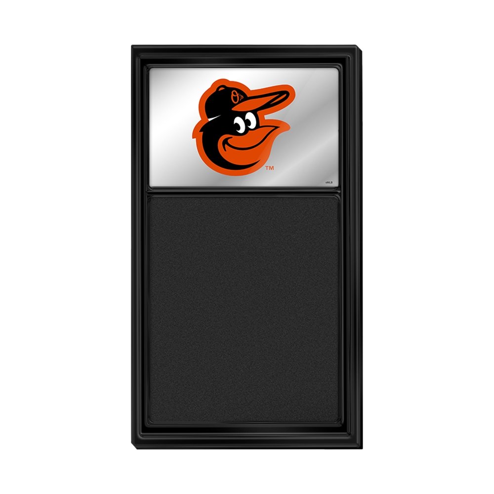 Baltimore Orioles: Logo - Mirrored Chalk Note Board - The Fan-Brand