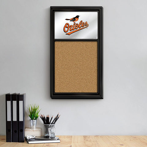 Baltimore Orioles: Mirrored Dry Erase Note Board - The Fan-Brand
