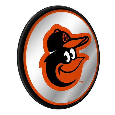 Baltimore Orioles: Modern Disc Mirrored Wall Sign - The Fan-Brand