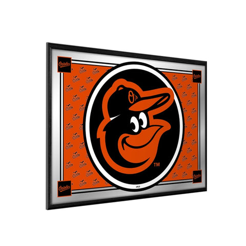 Baltimore Orioles: Team Spirit - Framed Mirrored Wall Sign - The Fan-Brand