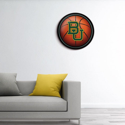 Baylor Bears: Basketball - Modern Disc Wall Sign - The Fan-Brand