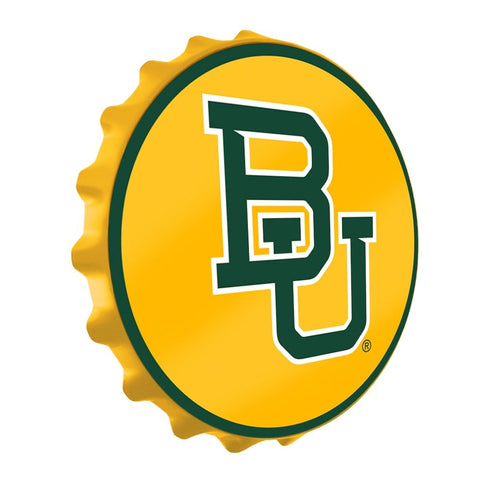 Baylor Bears: Bear Logo - Bottle Cap Wall Sign - The Fan-Brand