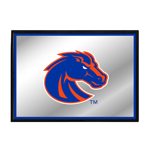 Boise State Broncos: Framed Mirrored Wall Sign - The Fan-Brand