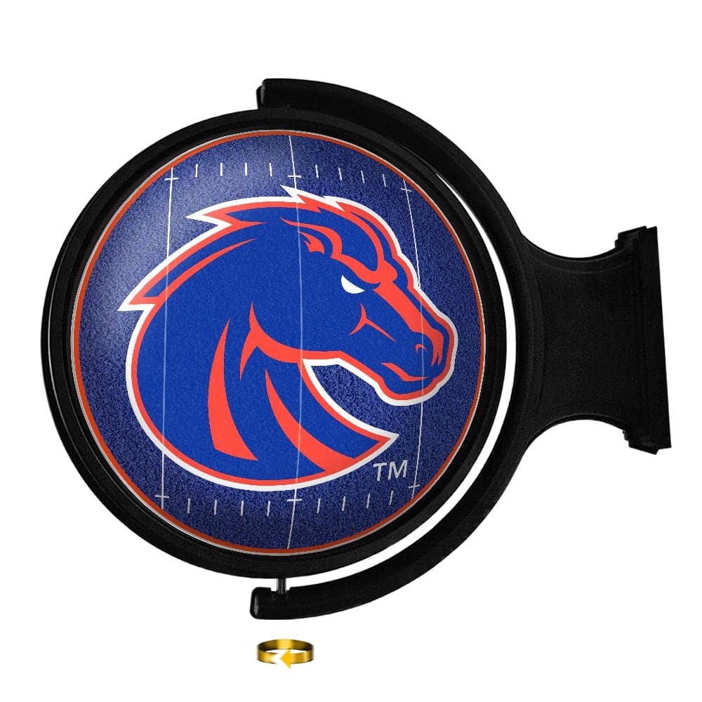 Boise State Broncos: On the 50 - Rotating Lighted Wall Sign Default Title
