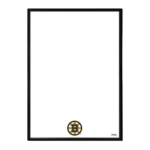 Boston Bruins: Framed Dry Erase Wall Sign - The Fan-Brand