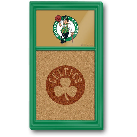 Boston Celtics: Dual Logo - Cork Note Board - The Fan-Brand