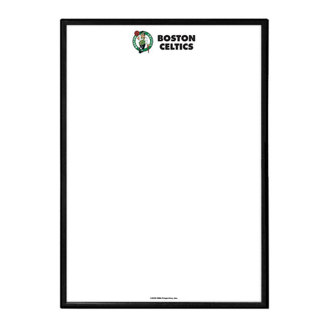 Boston Celtics: Framed Dry Erase Wall Sign - The Fan-Brand