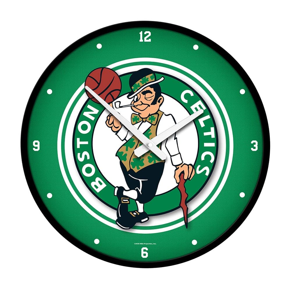 Boston Celtics: Modern Disc Wall Clock - The Fan-Brand