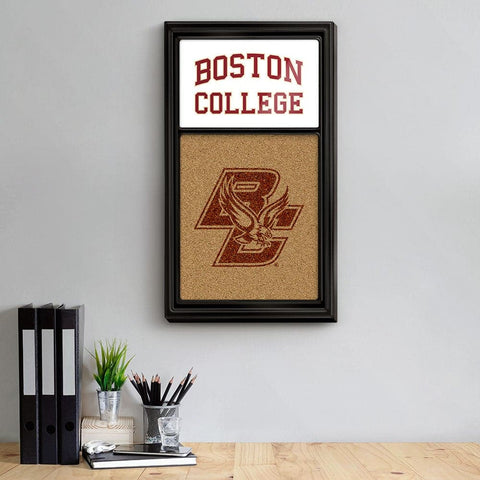 Boston College Eagles: Dual Logo - Cork Note Board Default Title