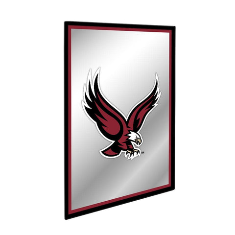 Boston College Eagles: Eagle - Framed Mirrored Wall Sign Maroon Edge