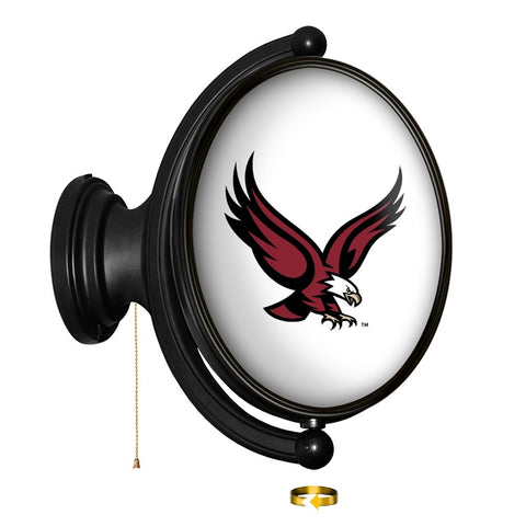 Boston College Eagles: Eagle - Original Oval Rotating Lighted Wall Sign White